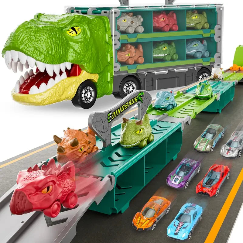 Dinosaur Transport Carrier Truck Toy