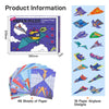 Kids DIY Paper Airplane Book