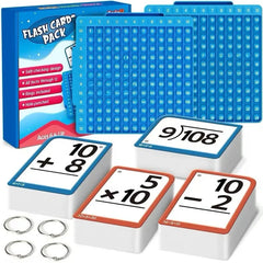 Torlam Math Learning Board and Flash Cards