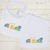 Bib and Matching Burp Cloth Personalized Construction