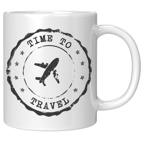 Time to Travel Coffee Mug