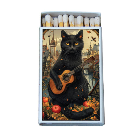 Matches • Halloween Black Cat • Home Decor for Candles