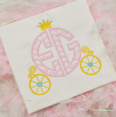 Princess Embroidered Monogram Shirt