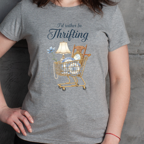 I'd Rather Be Thrifting Tshirt