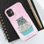 iPhone case, grumpy cat design iPhone case, cute cat design, sarcastic cat, iPhone cases, Tough Phone Cases
