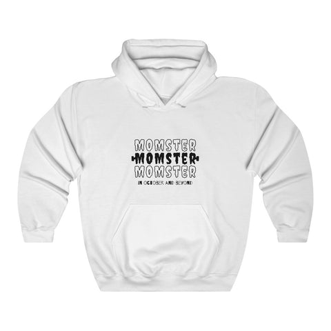 Momster Hooded Sweatshirt, Halloween Sweatshirt