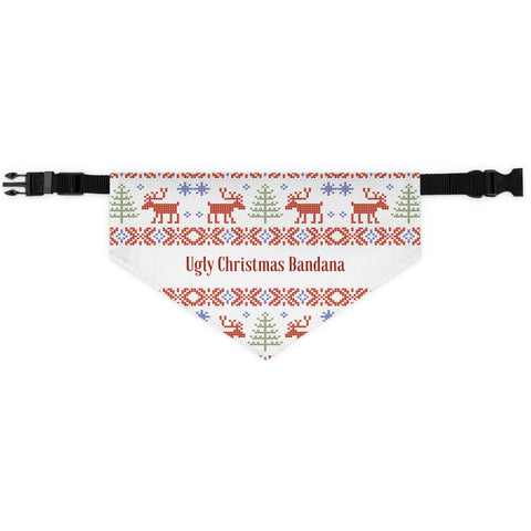 Ugly Christmas Bandana Pet Bandana Collar