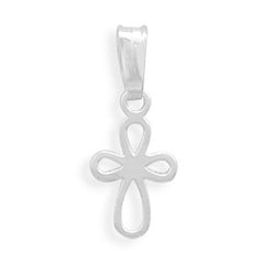 Extra Small Cut Out Cross Charm