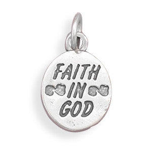 Faith in God Charm