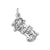 Sterling Silver Charms - Music
