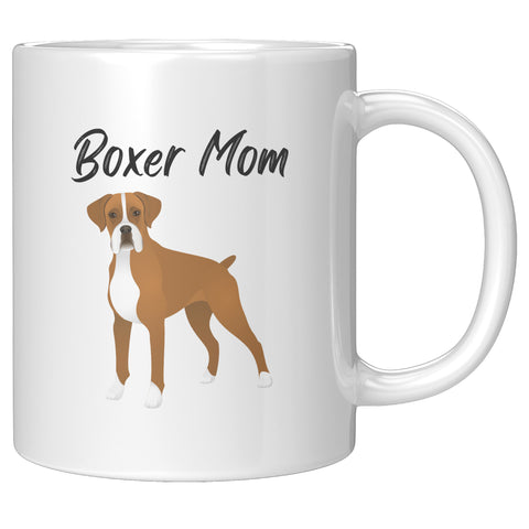 Boxer Mom Coffee Mug