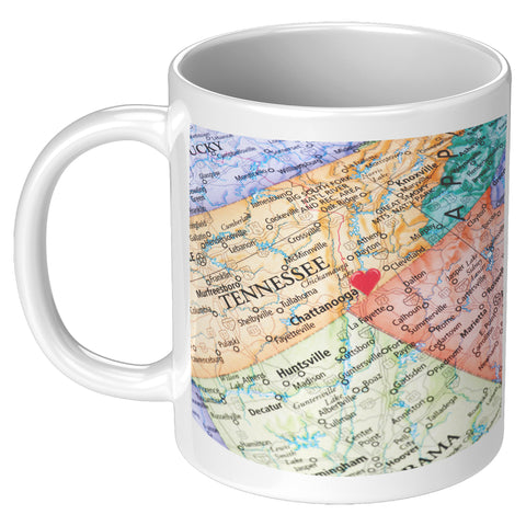 Chattanooga Tennessee Coffee Mug Cup