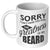 greatness of my beard coffee mug, fun coffee mug, beard, beard gifts, gifts for men, men gift, coffee mug for man, man gift, gifts for bearded men, old man gift, beard joke coffee mug