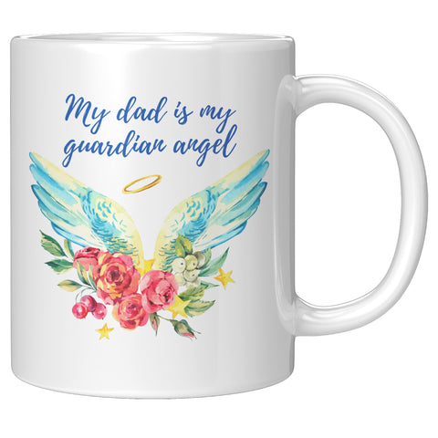 Dad Guardian Angel Coffee Mug