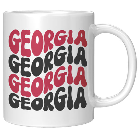 Georgia Red Coffee Mug