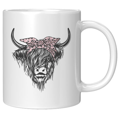 Highland Cow Coo Coffee Mug