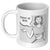 retro coffee cup, retro cup, retro mug, retro design, might be wine, coffee cup design, gifts for women, women gifts, funny coffee mug, funny cup