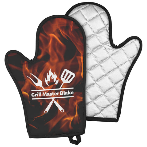 Personalized Oven Grill Mitt