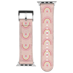 Pink Rainbow Apple Watch Band