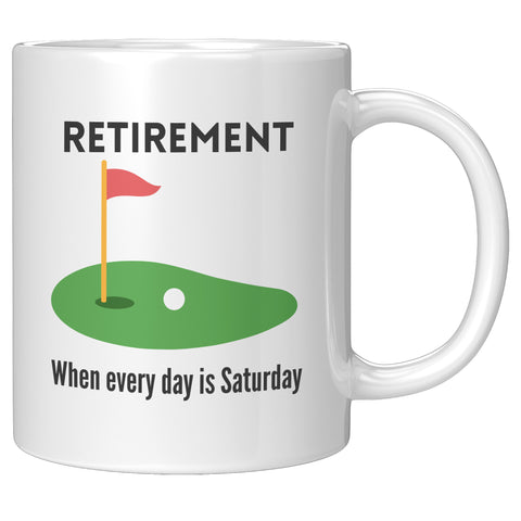 Retirement Golf Coffee Mug
