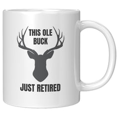 this ole buck, retirement party, retirement gift, gift for retiree, gift for retirement, mans retirement gift