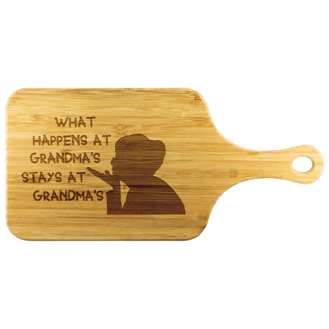 Custom Wood Cutting Board - What Happens at Grandma's