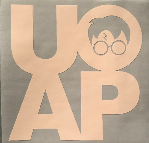 UOAP Decal for indoor/outdoor use