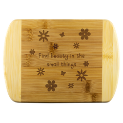 Floral Wood Cutting Board - Find beauty in the small things